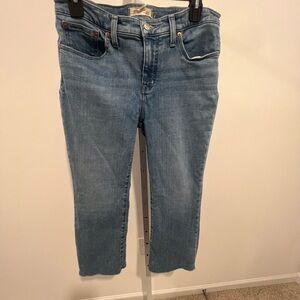 Madewell Blue Ankle & Cropped Jeans